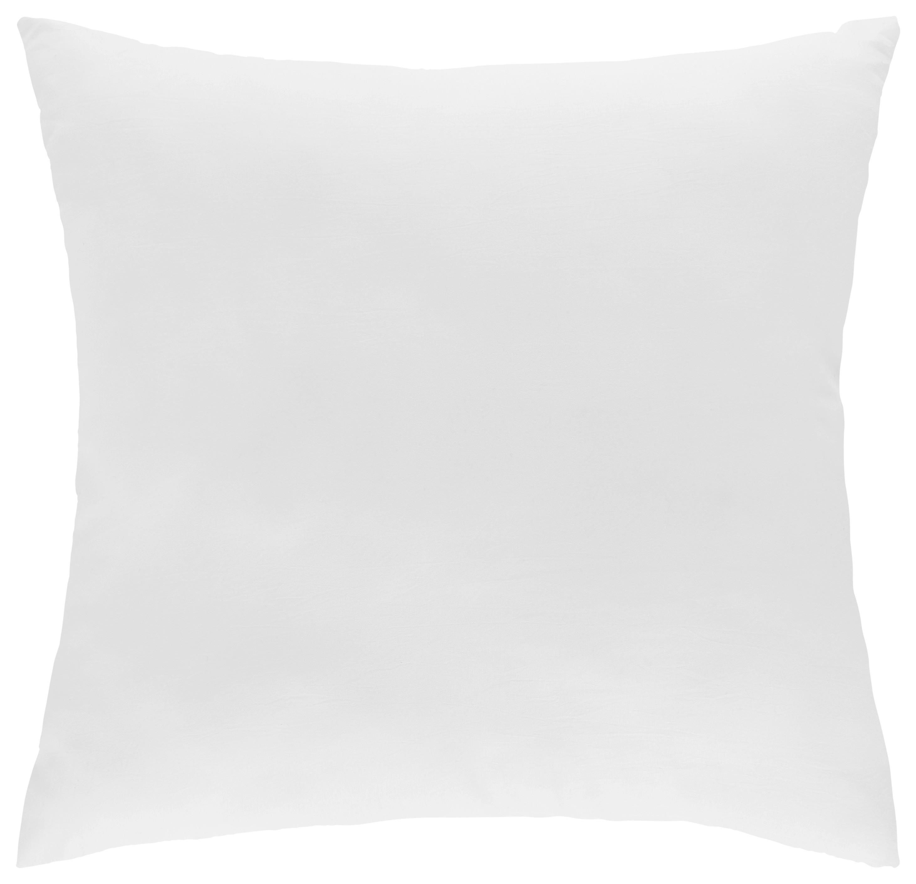 Výplňový Polštář Ani, 50/50cm, Bílá - bílá, textil (50/50cm) - Modern Living