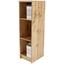 Regal 4-You B 30cm, Eiche Dekor - Eichefarben/Schwarz, MODERN, Holzwerkstoff (30/111,5/34,6cm) Regal 4-You B 30cm, Eiche Dekor - Eichefarben/Schwarz, MODERN, Holzwerkstoff (30/111,5/34,6cm)