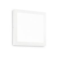 LED-Deckenleuchte Universal Weiß D: 40 cm - Weiß, KONVENTIONELL, Kunststoff/Metall (40/4cm) - Ideal Lux