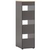 Mehrzweckschrank Eichefarben/anthrazit B:45,1cm - Eichefarben/Anthrazit, MODERN, Holzwerkstoff (45,10/154,7/60cm) - MID.YOU