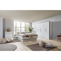 Drehtürenschrank 250 Cm Lucca Weiß - Weiß, MODERN, Holzwerkstoff (250/221/60cm)