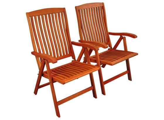 Gartensessel-Set Sun Flair 2-Teilig - Braun, Basics, Holz (59/105/61cm) - Ambia Garden Gartensessel-Set Sun Flair 2-Teilig - Braun, Basics, Holz (59/105/61cm) - Ambia Garden