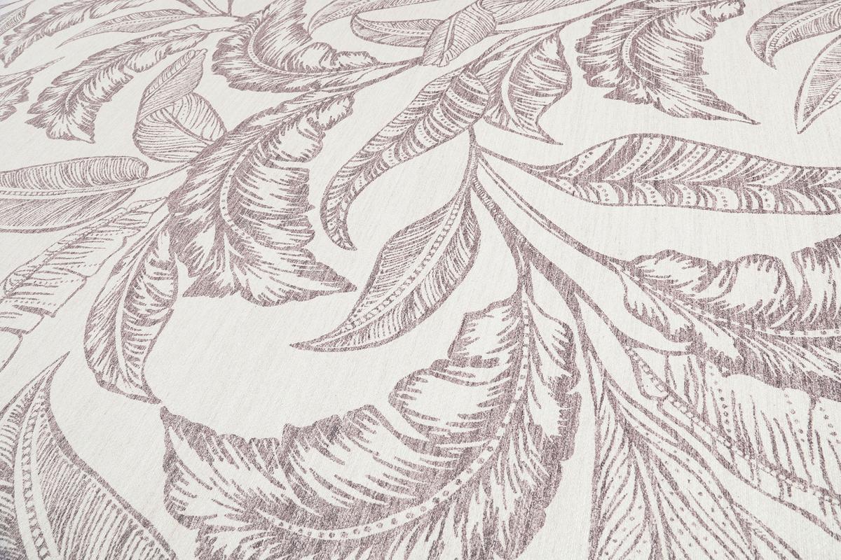 Webteppich Mozambique Palm Taupe/Beige 190x290 cm - Taupe/Beige, LIFESTYLE, Textil (190/290cm) - Esprit