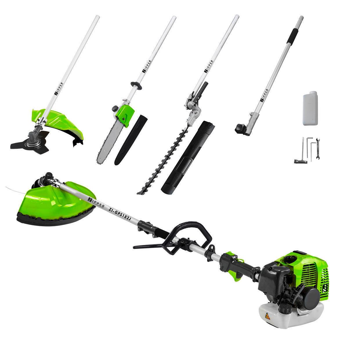 Gartengeräteset Zi-gps182j 3-Teilig Benzin 1.450 W - Grün, Basics, Metall - Zipper
