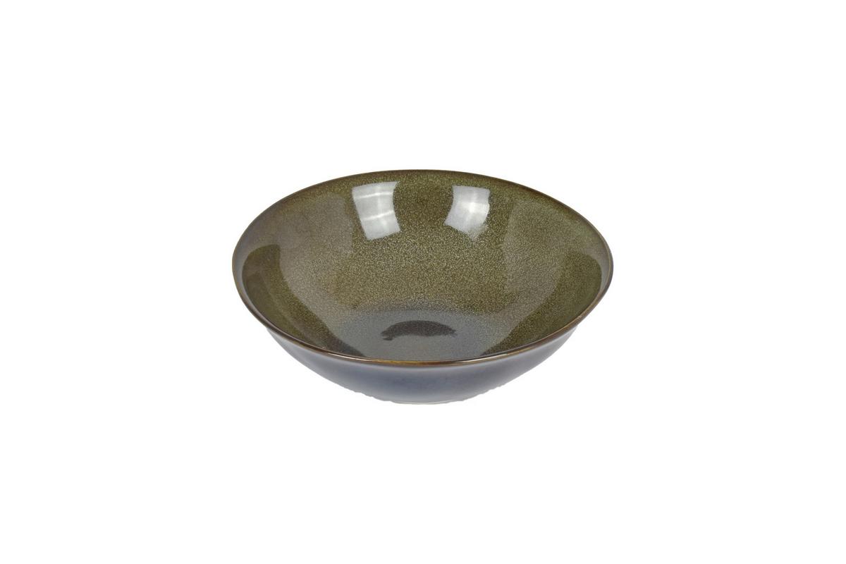 Schüssel Aus Keramik Braun Iryna D/H: ca. 15,5/5 cm - Braun, MODERN, Keramik (15,5/5cm) - Luca Bessoni