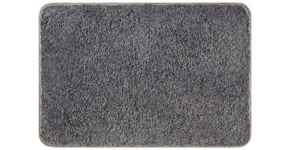 Badematte Chiara - Anthrazit, MODERN, Textil (60/90cm) - Luca Bessoni