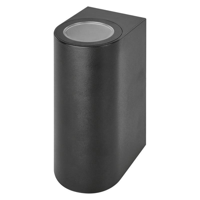 VONKAJŠIE LED SVIETIDLO OCULUS - čierna, Modern, plast