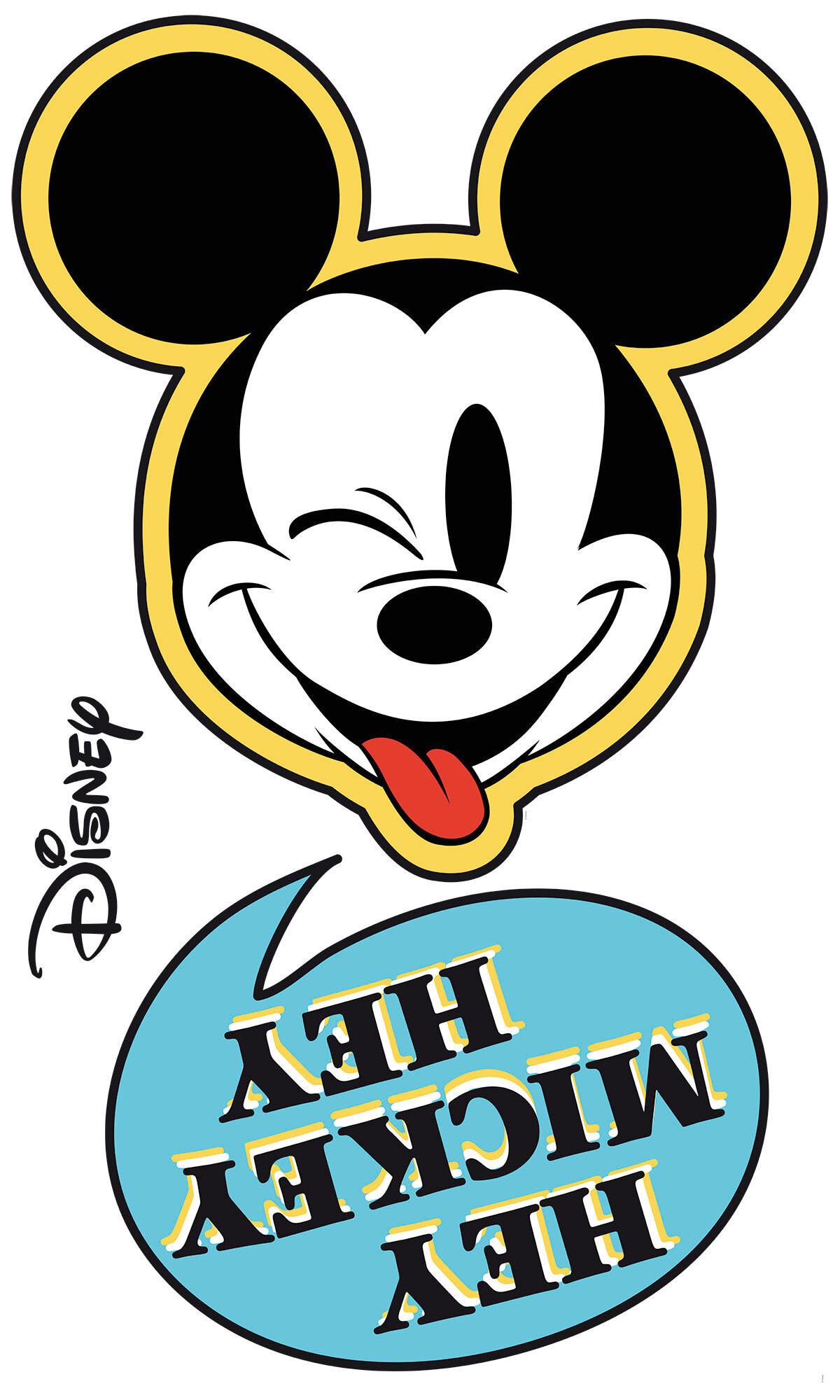 Fototapete 12416 Mickey Hey XXL - Multicolor, Trend, Papier (127/200cm) - Komar