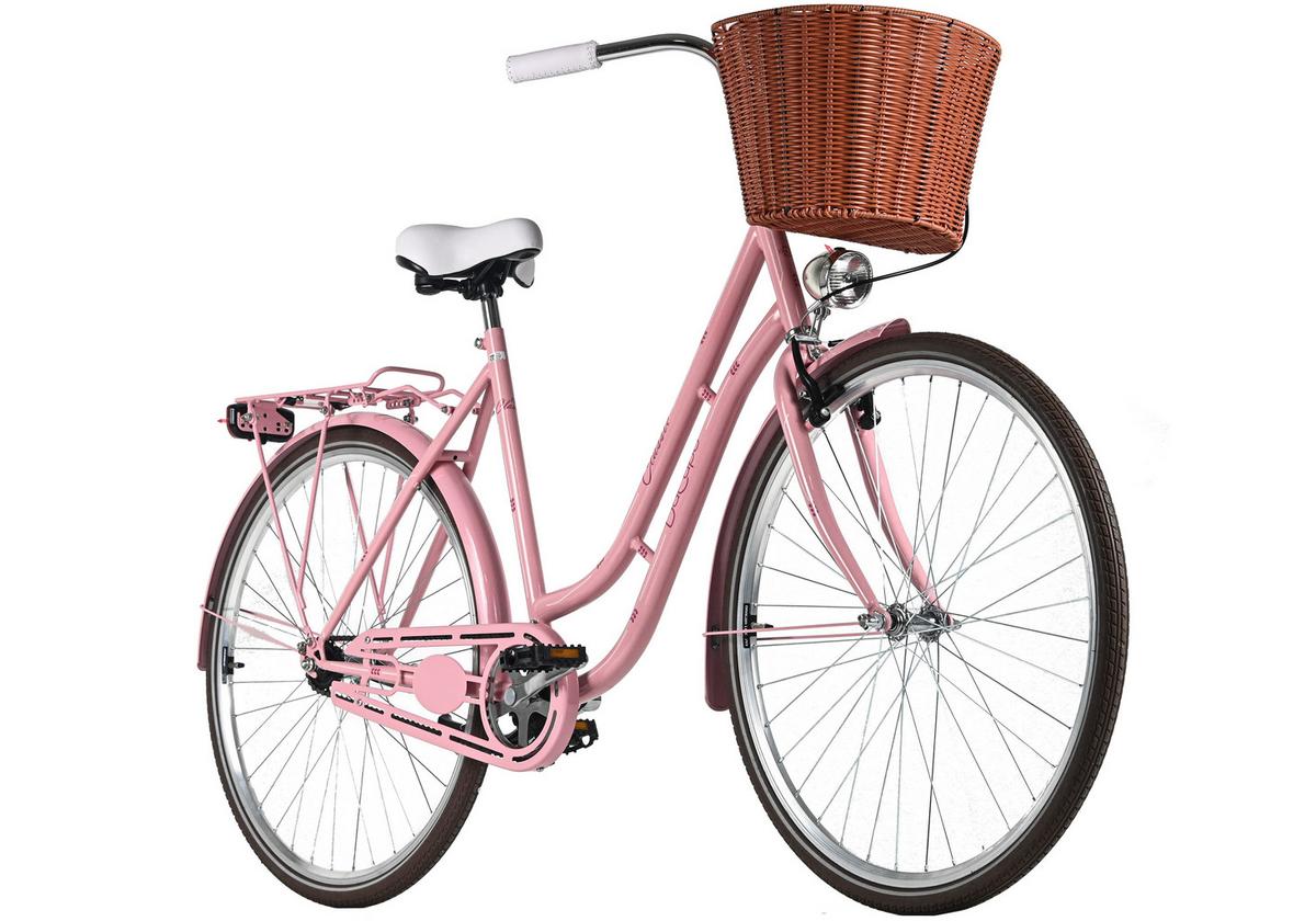 Damenrad Rosa - Pink, LIFESTYLE, Metall (25/140/60cm)