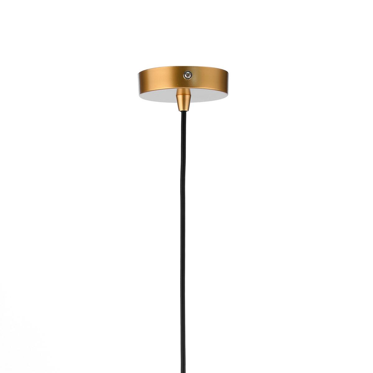 Hängeleuchte Cross Goldfarben L: 100 cm - Goldfarben, KONVENTIONELL, Metall (100/100/100cm)