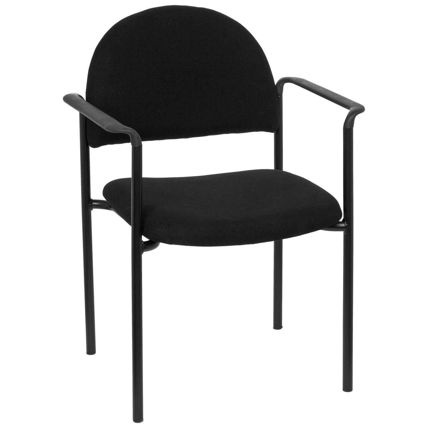Besucherstuhl XT 700 Schwarz bis 120 kg 55x84x42 cm