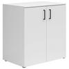 Komód Cabinet - fehér, Modern, faalapú anyag (80/83/52cm)