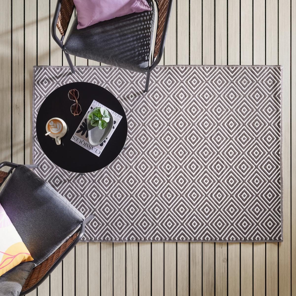 VONKAJŠÍ KOBEREC MIAMI - sivá, Basics (120/170cm) - Modern Living