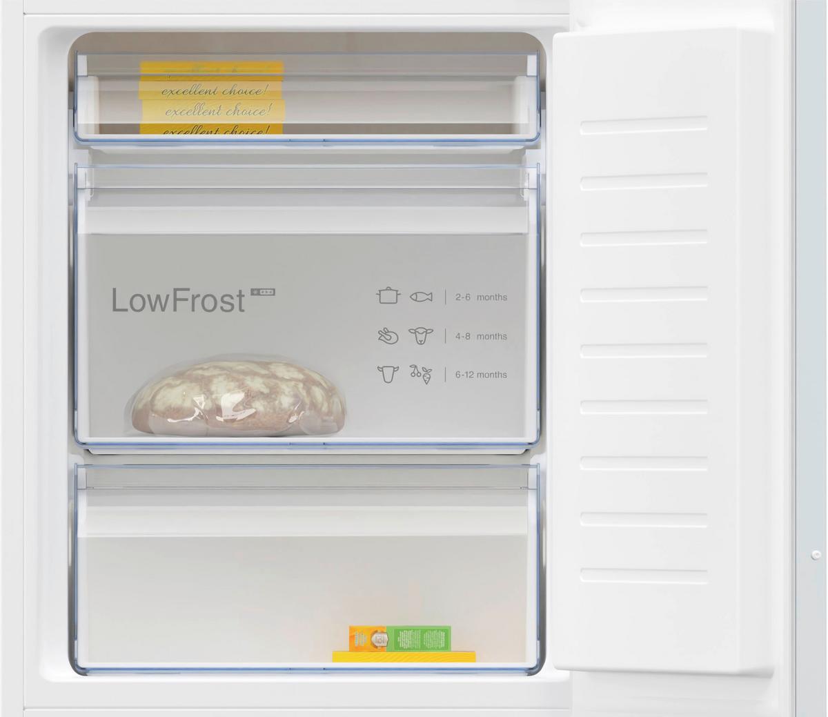 Kühl-Gefrier-Kombination Ki5862se0s - Basics (54,1/177,2/54,8cm) - Neff