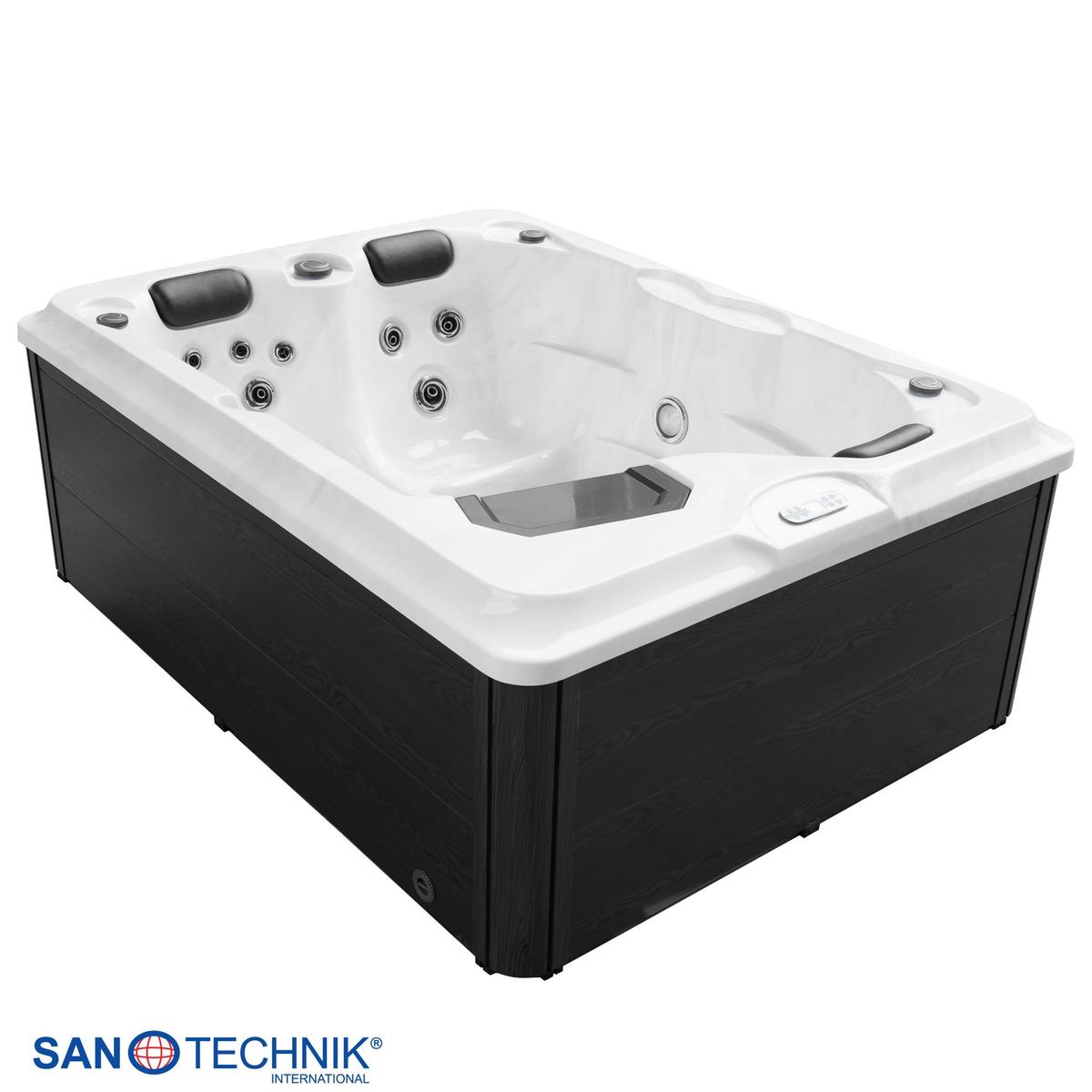 Whirlpool Kunststoff XXL1956 210x160x80 cm - Weiß, Basics, Kunststoff (160/210/80cm)