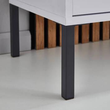Sideboard Mailand 2 B: 158cm Anthrazit - Anthrazit, MODERN, Holzwerkstoff (158/86/33cm) - MID.YOU