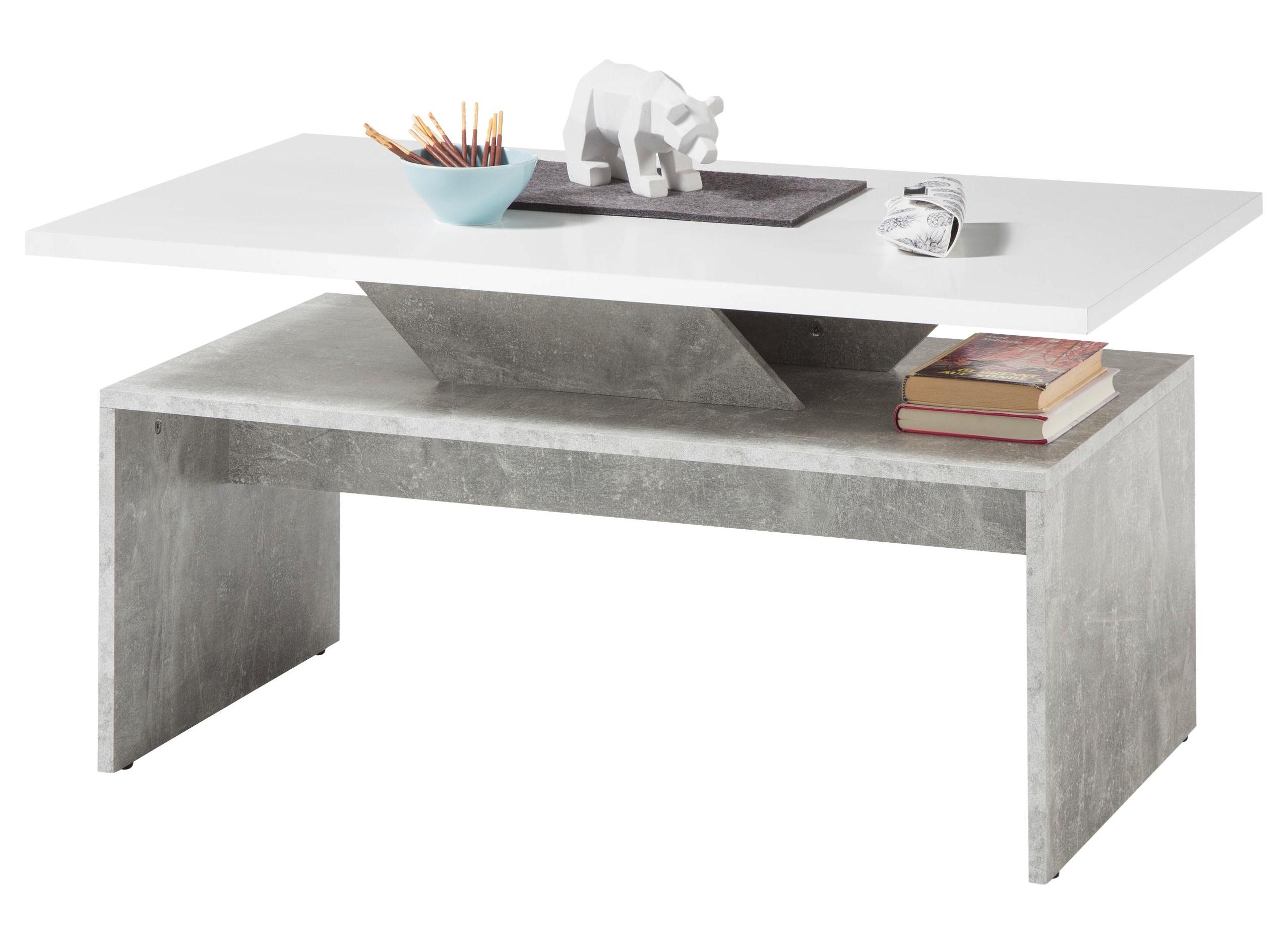 Couchtisch in Weiß und Grau online kaufen