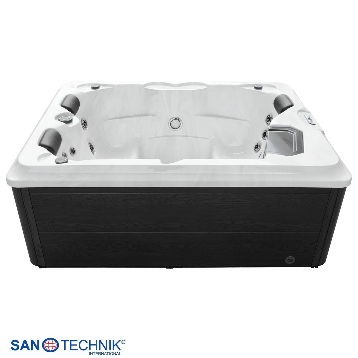 Whirlpool Kunststoff XXL1956 210x160x80 cm - Weiß, Basics, Kunststoff (160/210/80cm)