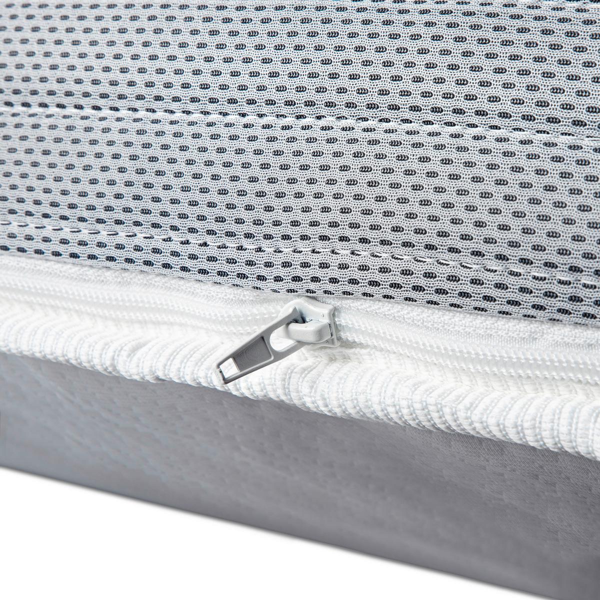 Viscomatratze Boxlike 30 Air - Weiß, Basics, Textil (140/200cm) - MID.YOU