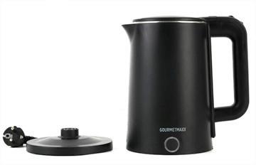 WASSERKOCHER schwarz, 1500W - Schwarz, Basics, Kunststoff/Metall (21/14/22,5cm) - GOURMETMAXX