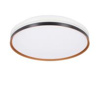 LED-Deckenleuchte Montana - Goldfarben/Schwarz, KONVENTIONELL, Kunststoff/Metall (40/40/7cm)