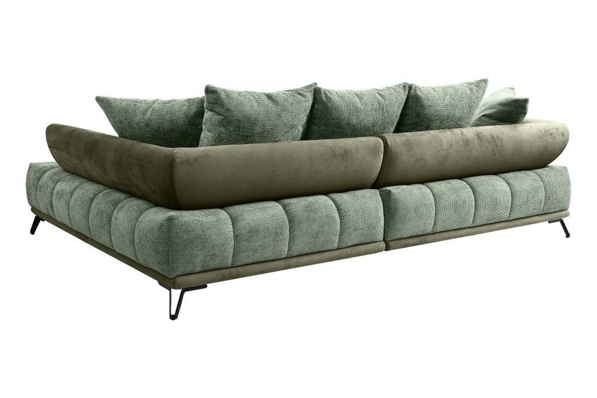 LARGO, pravá, zelená, potřeba šířky dveří 90 cm - černá/zelená, Moderní, kov/textil (262/184cm)