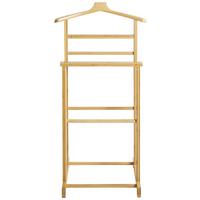 Herrendiener Oslo Bambus B: 48 cm - Naturfarben, Trend, Holz (48/97/36cm)