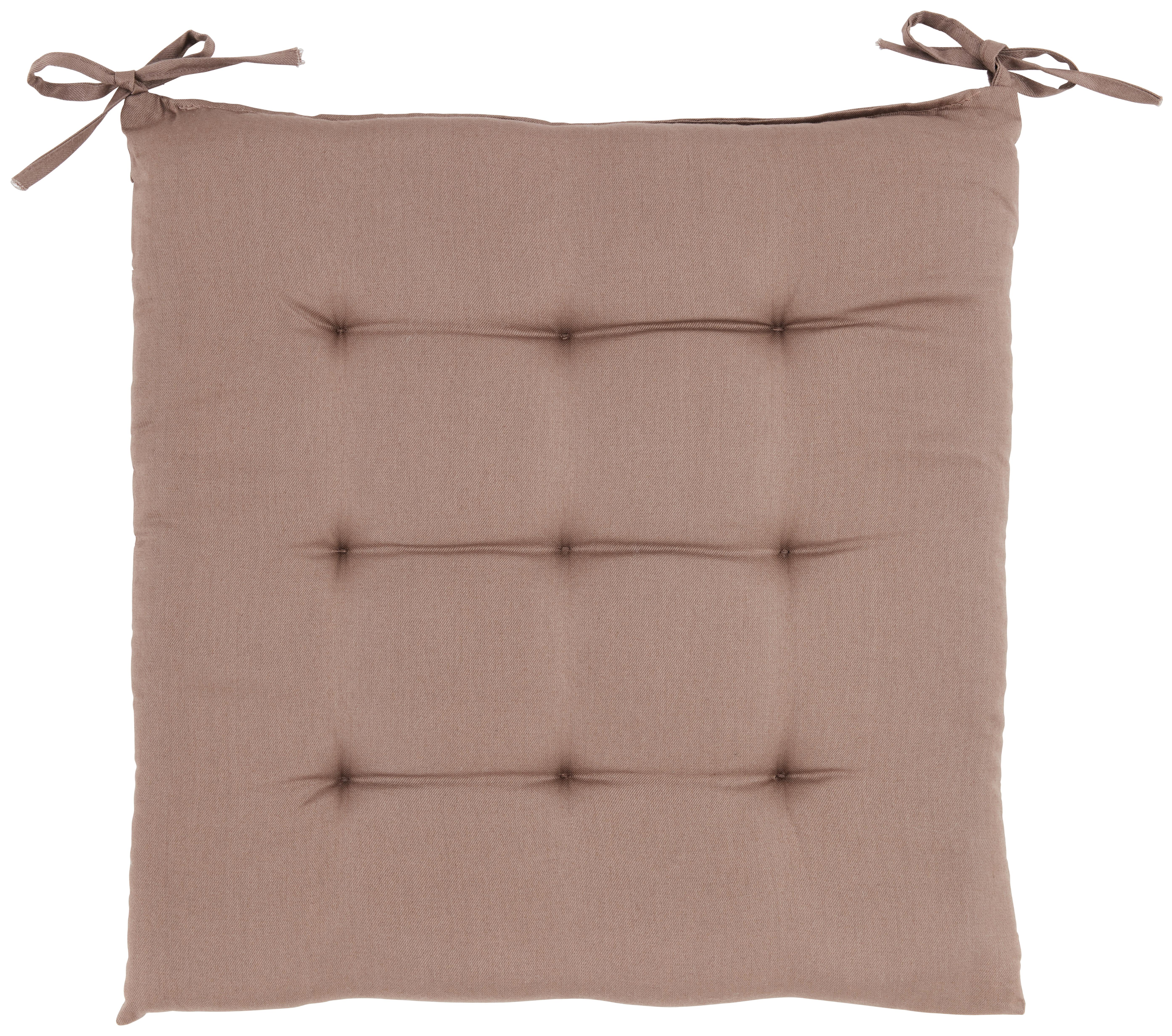 PODUŠKA NA SEDENIE LOLA - cappuccino, textil (40/40/4cm) - Mömax