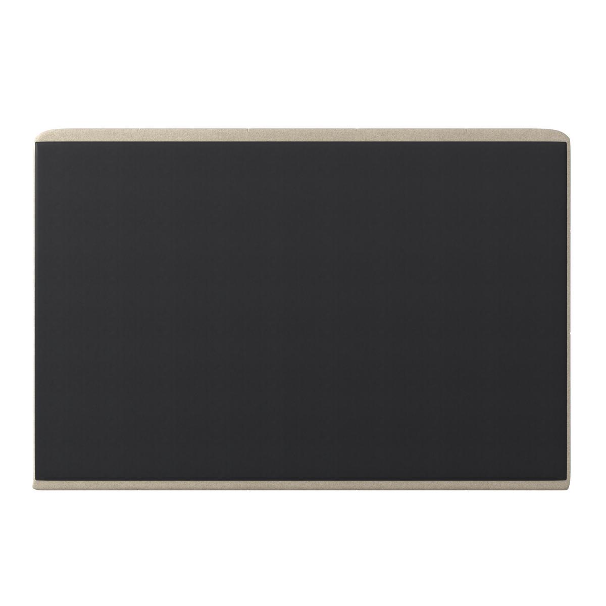 Posteľ boxspring MARBELLA 180x200, béžová - čierna/béžová, Modern, kov/drevo (180/200cm) - Bessagi Home