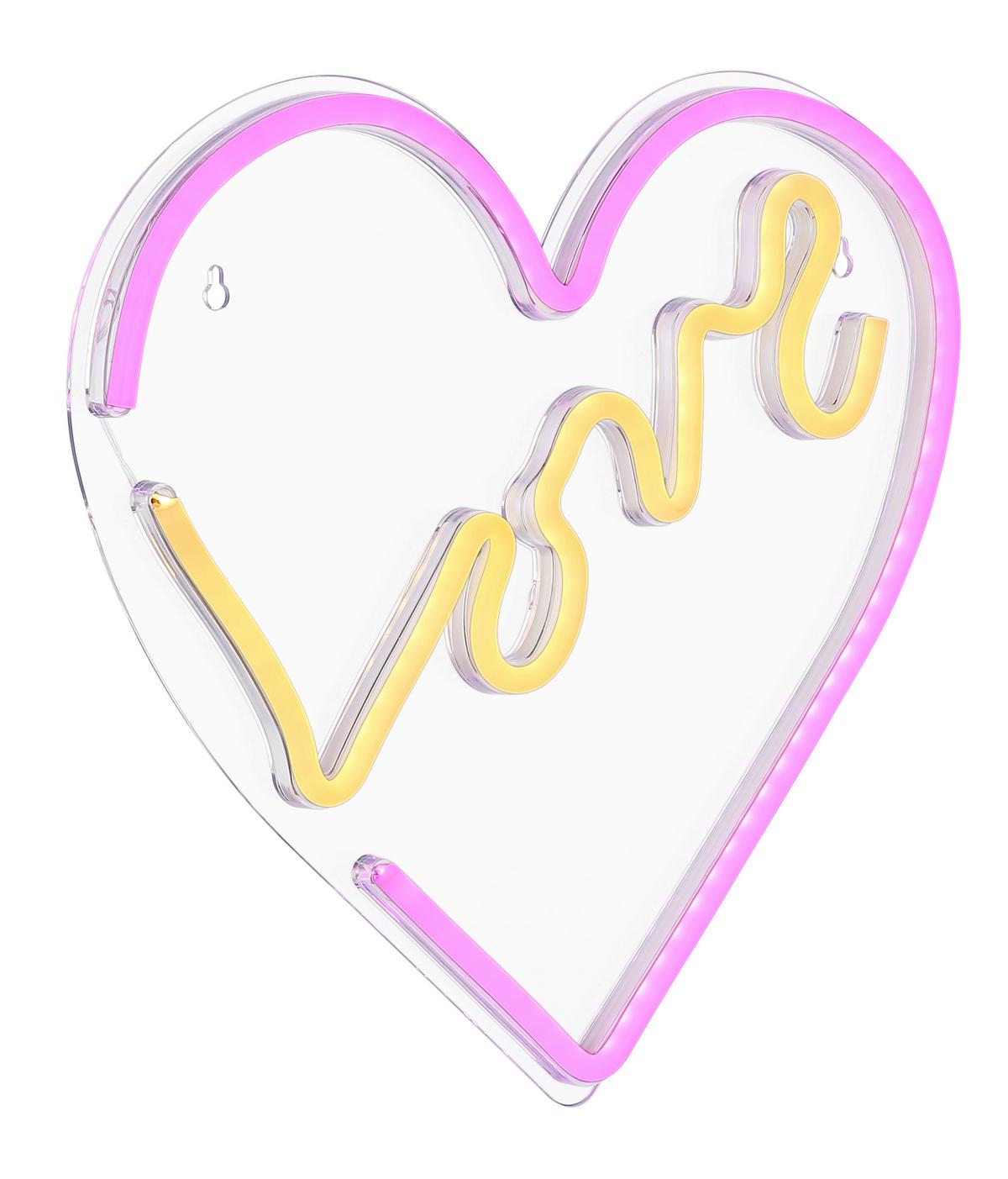 Led-dekoleuchte 28055 - Klar/Opal, Trend, Kunststoff (35/33,5/1,6cm) - Globo