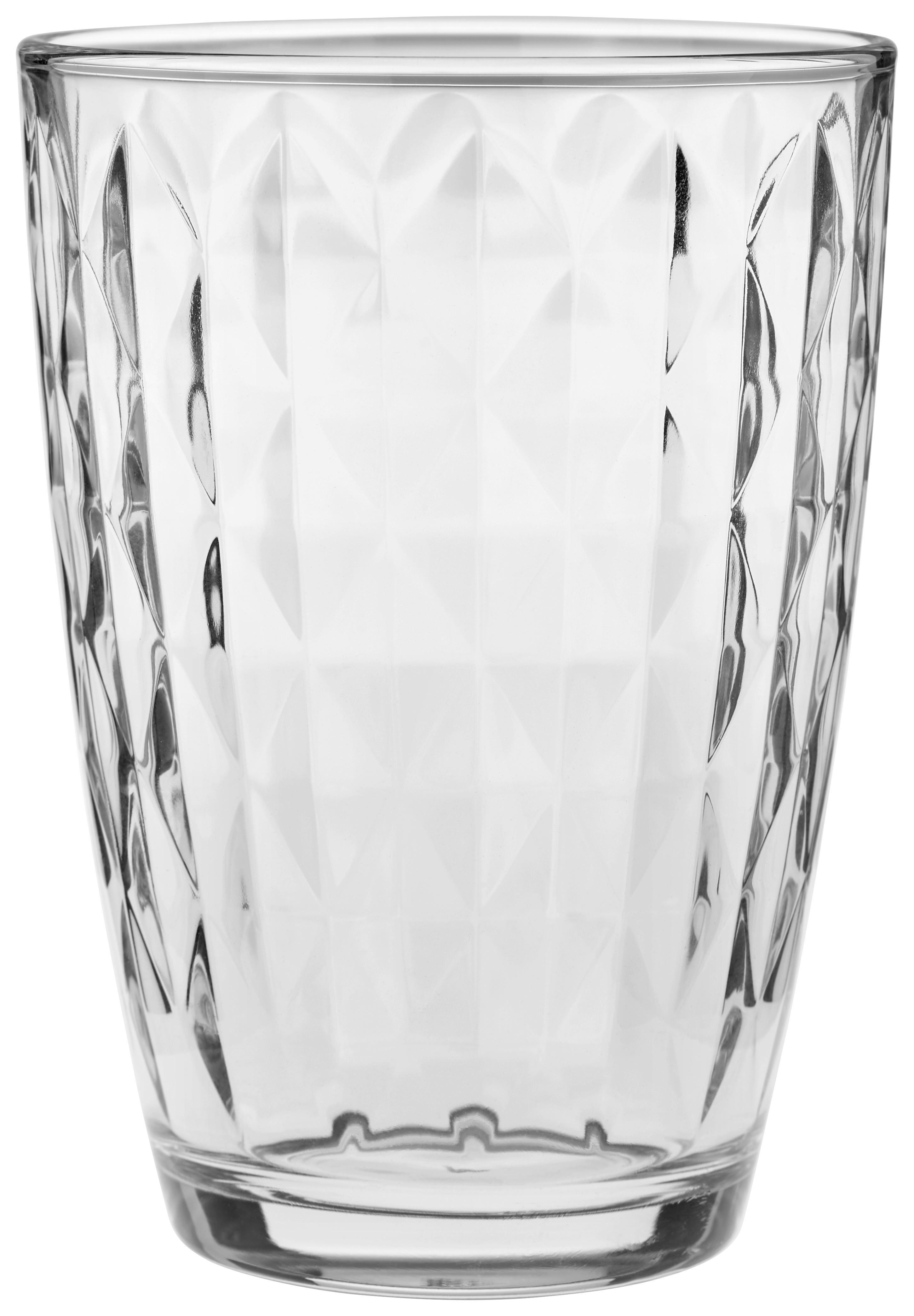 Trinkglas Trix ca. 415 ml - Transparent, KONVENTIONELL, Glas (8,6/12,2cm) - Luca Bessoni
