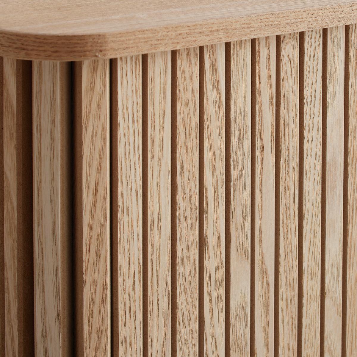 Komoda Skandy dyha/MDF - prírodná farba, Modern, drevo/kompozitné drevo (70/80/30cm) - Premium Living