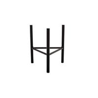 Blumenständer Aluminium Schwarz Bxhxt: 18x25x18 Cm - Schwarz, Basics, Metall (18/25/18cm)