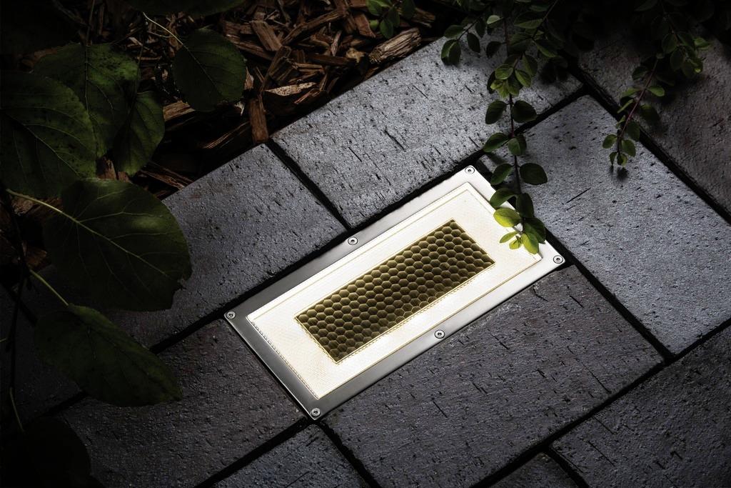 Bodeneinbauleuchte warmweiß Outdoorbereich