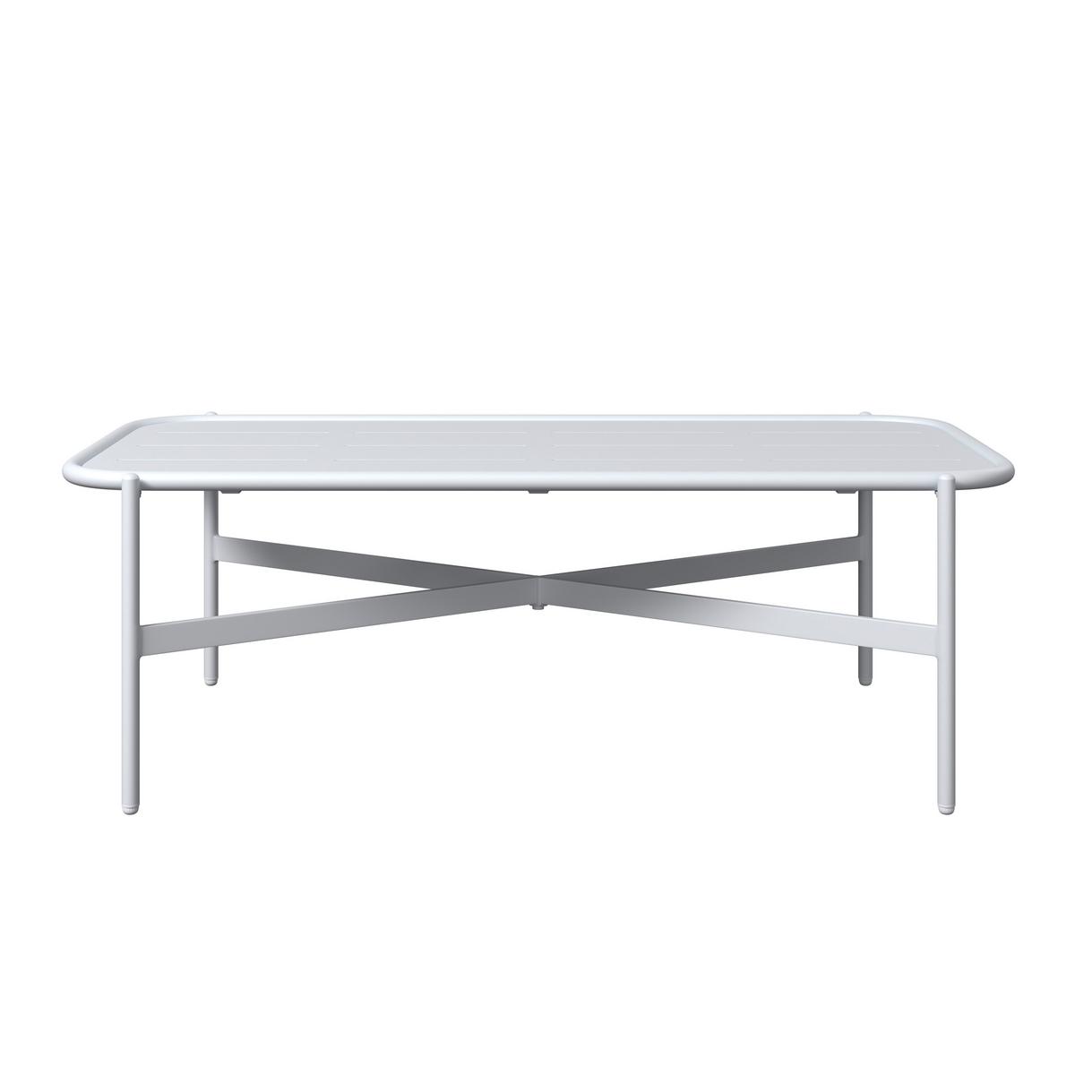 LOUNGEGARNITUR VISBY - Hellgrau/Weiß, MODERN, Textil/Metall (138/73/82.5cm) - Beldano