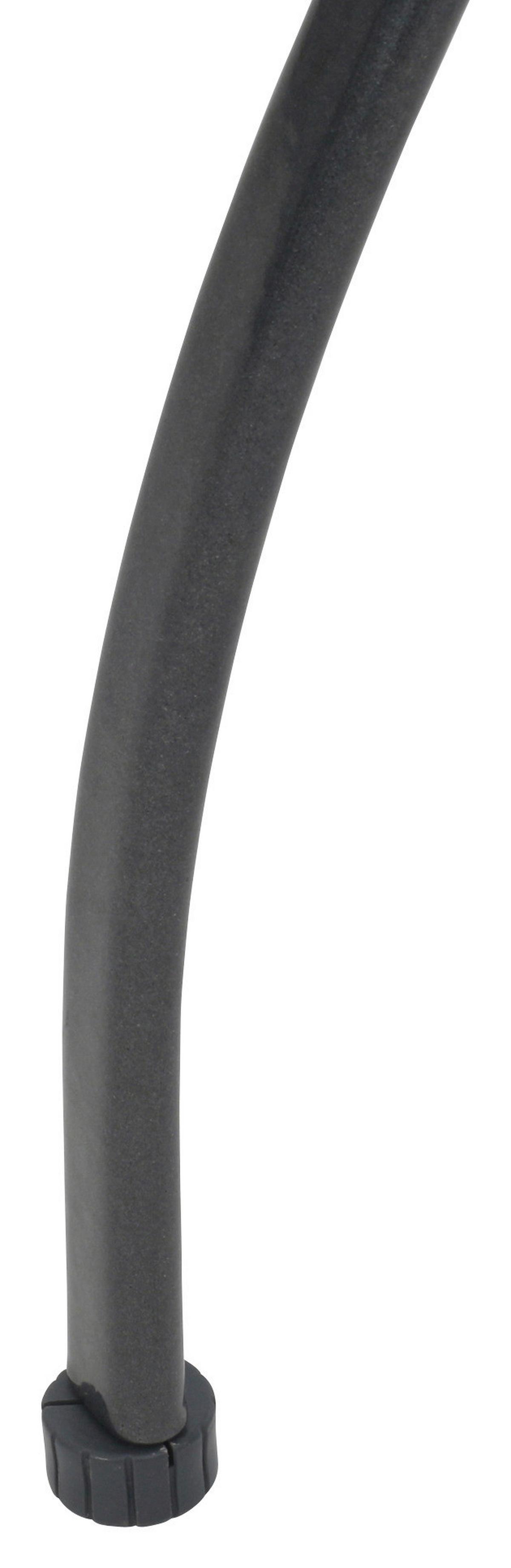 Gartentisch Toulouse Stahl Ø 80 cm - Grau, Basics, Metall (80/80/74cm) - Gardenson