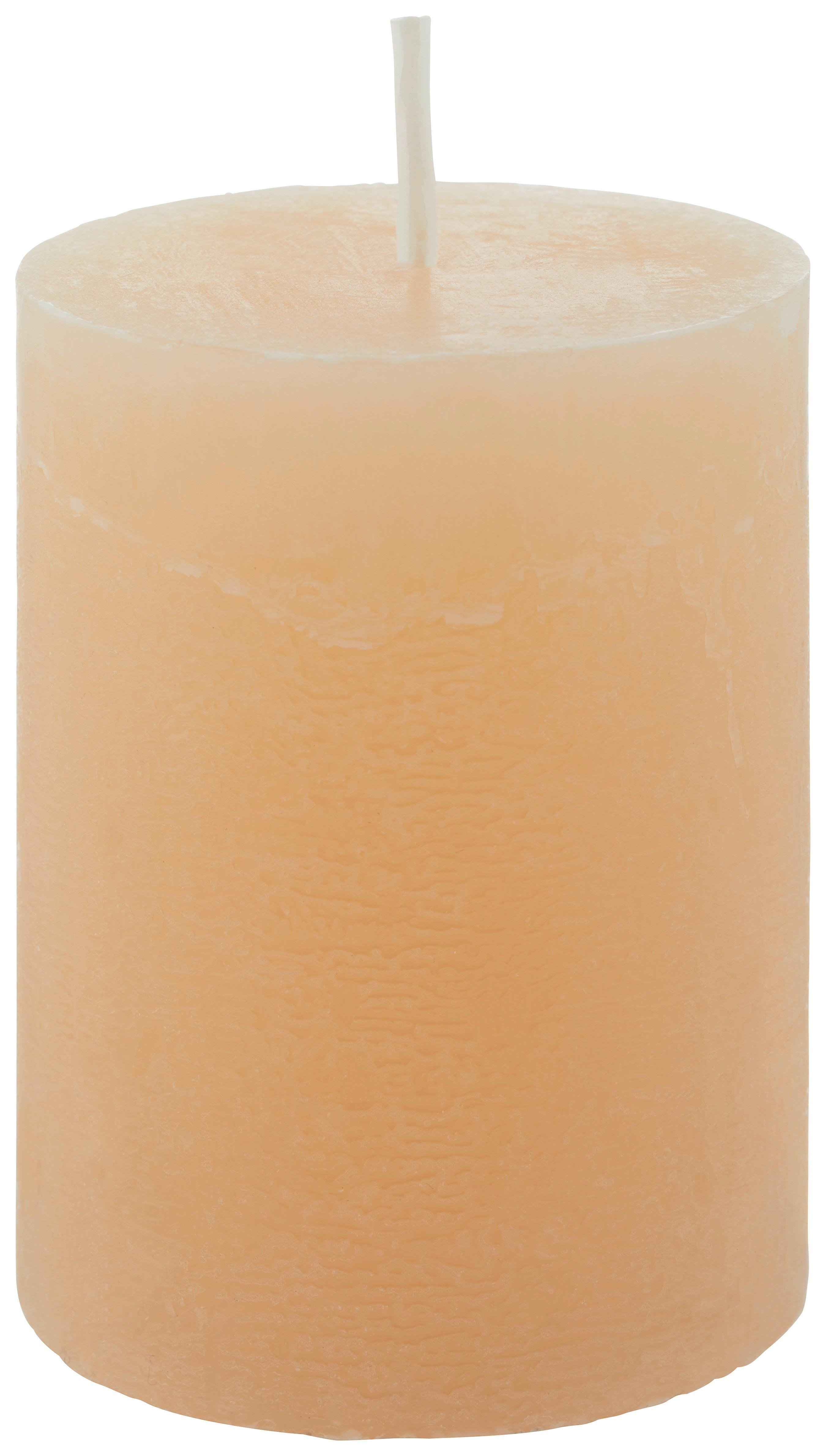 VÁLCOVÁ SVÍČKA LIA - pískové barvy, Moderní (6,8/9cm) - Premium Living
