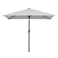 Sonnenschirm Bilbao BxHxT : ca. 210x228x130 Silbergrau - Anthrazit/Silberfarben, Basics, Textil/Metall (210/228/130cm) - Schneider