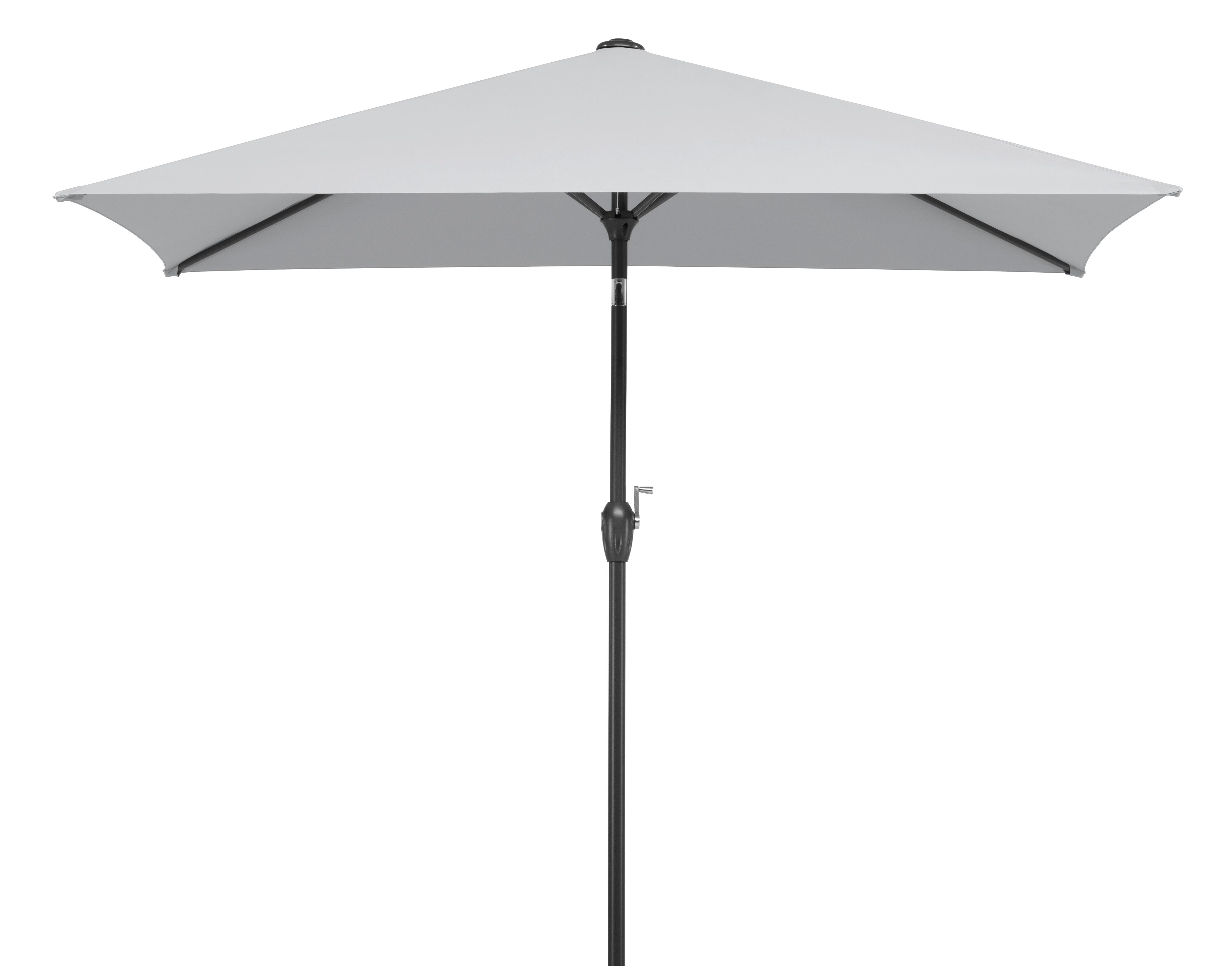 Sonnenschirm Bilbao BxHxT : ca. 210x228x130 Silbergrau