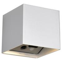 Led Falilámpa Mana - ezüstszínű, Modern, műanyag (10/10,5/10cm) - Luca Bessoni