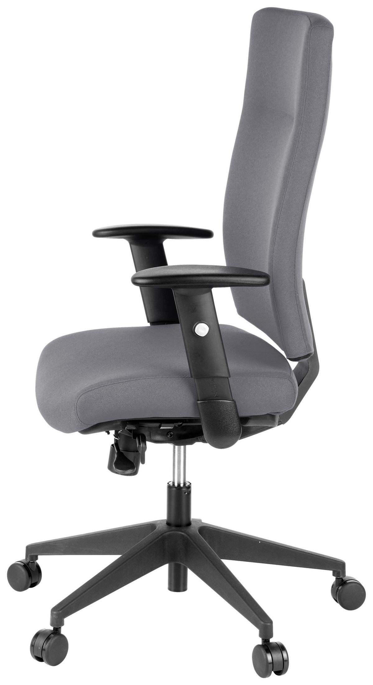 Drehstuhl Pro-Tec 300 Anthrazit - Anthrazit, MODERN, Kunststoff/Textil (57/125/53cm) - MID.YOU