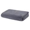 Kuscheldecke Talisha Grau 130x170 Cm Zickzackmuster - Grau, MODERN, Textil (130/170cm) - Luca Bessoni