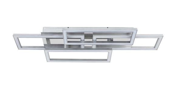LED-Deckenleuchte Niya - Chromfarben/Silberfarben, MODERN, Kunststoff/Metall (72/28,4/8cm) - Luca Bessoni