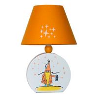 Kindertischleuchte 41-40148 Casper - Orange/Weiß, Basics, Holzwerkstoff/Textil (17/17/20cm)