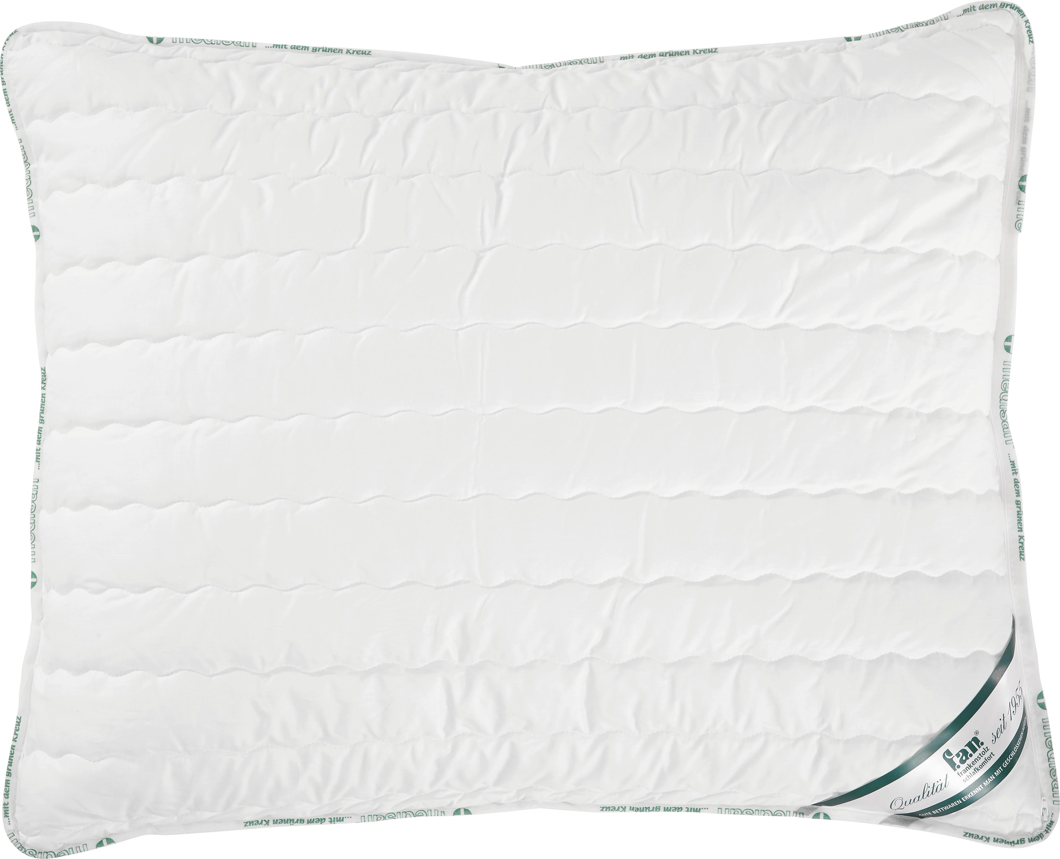 Kopfkissen Medisan 70x90 cm Schaumstäbchen - Weiß, KONVENTIONELL, Textil (70/90cm) - FAN
