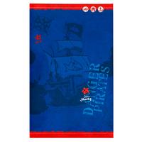 Kinderteppich Pirat Blau/rot 100x160 Cm - Blau/Rot, Trend, Textil (100/160cm)
