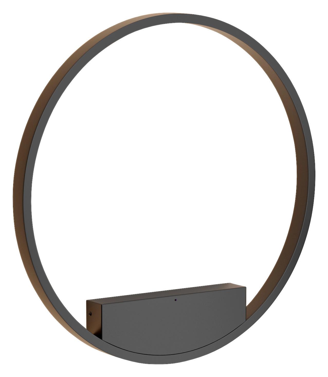 Wandleuchte Rim - Schwarz, Trend, Metall (60/60/60cm) - MAYTONI