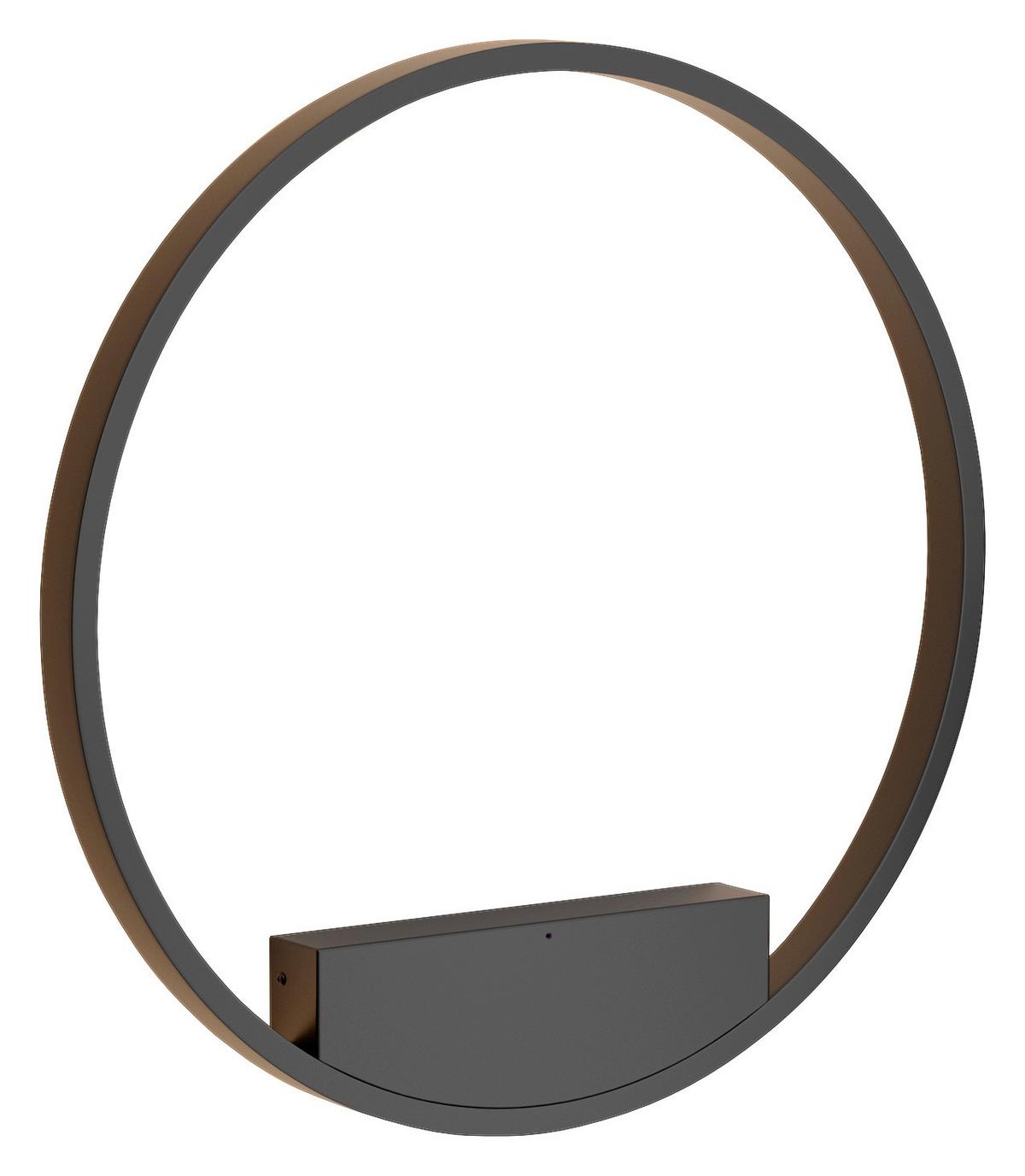 Wandleuchte Rim - Schwarz, Trend, Metall (60/60/60cm) - MAYTONI