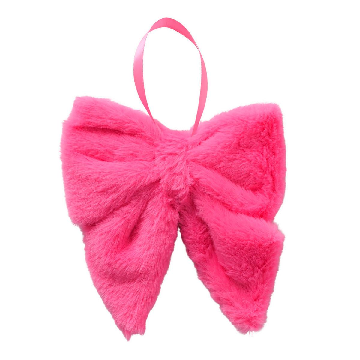 Dekohänger Bowy - Pink, Basics, Textil (17/3/20cm)