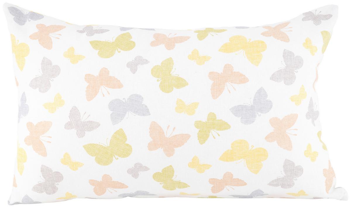 Díszpárna Kb. 30/50cm - lila/sárga, Modern, textil (30/50cm) - Luca Bessoni